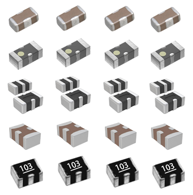 Laminated chip filter